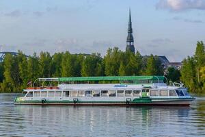 Aussicht von st. Peters Kirche im riga im Lettland 2 foto