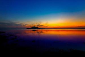 Sonnenuntergang, Himmel, Dämmerung, Meer, Strand foto