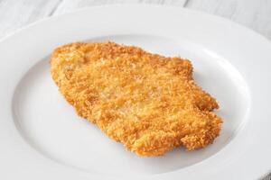 Hähnchen Mailänder Schnitzel foto