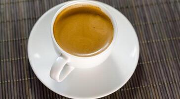 Tasse Espressokaffee foto