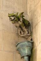 Olmütz, Tschechien - - Wasserspeier - - Detail von das st. wenceslas Kathedrale im Olmütz foto