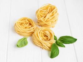 italienische Pasta-Tagliatelle foto