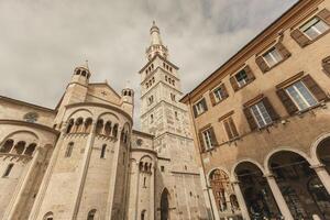 Modena Italien 1 Oktober 2020 Piazza Grande im Modena im Italien im Englisch Grande Platz im Modena foto