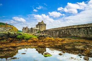 eilean donan Schloss beim Western Hochland von Schottland, Vereinigtes Königreich foto