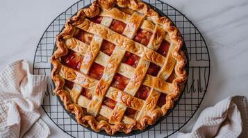 Kuchen auf Weiß Teller foto