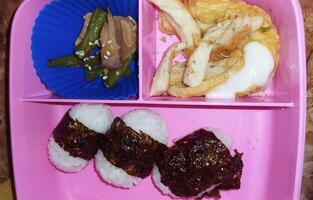 gesund Kinder Essen liefert enthält Sushi foto