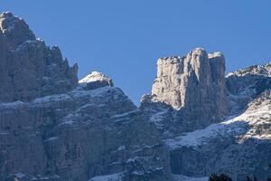 Berg Detail auf Dolomiten 5 foto