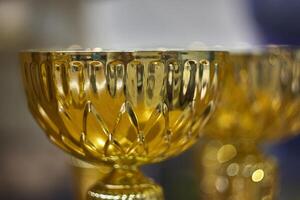 goldener Pokal foto