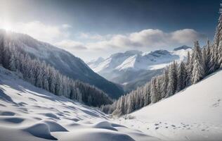 schön Natur Landschaft, faszinierend Landschaft durch Natur foto