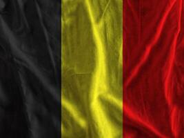 Belgien Flagge mit Textur foto