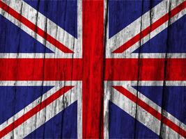 großartig Großbritannien Flagge mit Textur foto