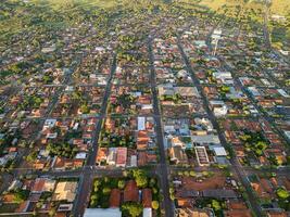 itaja, goias, Brasilien - - 04 29 2024 klein Stadt, Dorf während Blackout Leistung Ausfall foto