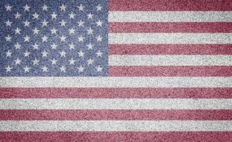USA Flagge abstrakt Hintergrund. foto