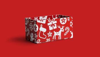 verschiedene weihnachtsbox geschenk für geschenk