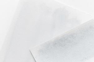 weiße leinwand aquarell chaotische textur abstrakt mit weicher aquarelltextur foto