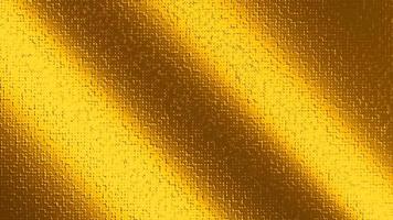 abstrakte goldene hellglänzende Wellenstruktur mit radialem Halbtongoldverzierungsmuster auf glänzendem Gold. foto