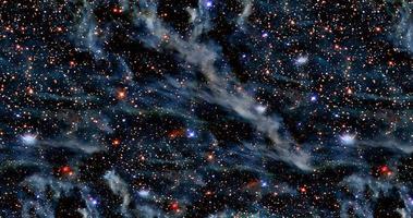 Hintergrund abstrakter Galaxien mit Sternen und Planeten mit blauen und schwarzen Rauchmotiven des Universums Nachtlichtraum