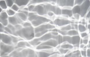 wasserätzende Texturüberlagerung. gewellter Wasserschatteneffekt. abstrakte Welle strukturierten Hintergrund. klare, saubere und glänzende natürliche Wasseroberfläche. foto