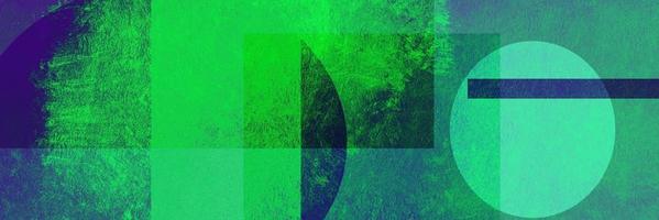 abstraktes geometrisches Hintergrundmuster in grünen Farben. buntes Grunge-Texturelement für kreatives Design. foto