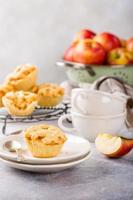 hausgemachte Mini-Apfelkuchen foto