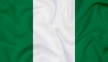 Nigeria Flagge Hintergrund, Nigeria Flagge Textur foto