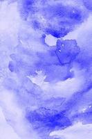 Illustration eines Aquarellhintergrundes in dunkelblauen abstrakten Texturen natürlichen Bildern für Tapeten foto