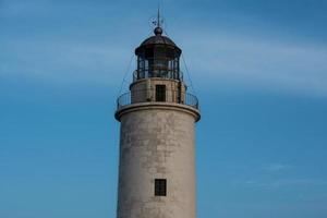 Formentera, Spanien 2021 - Leuchtturm La Mola, Baujahr 1961 foto