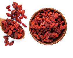 trockene rote Goji-Beeren für eine gesunde Ernährung.