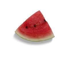Wassermelone isolierte Früchte mit Scheibe und Blättern isoliert und Sammlungsgemüse auf einem weißen foto