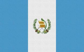 Abbildung der Nationalflagge von Guatemala foto