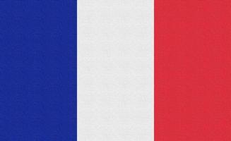 Abbildung der Nationalflagge von Frankreich foto