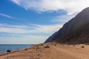 Berglandschaft im Sinai-Ägypten foto