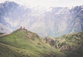 Kazbegi-Landschaftspanorama foto