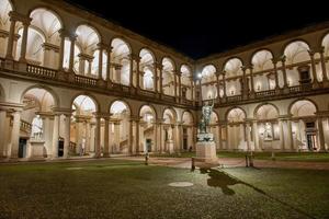 mailand italien 2021 kloster der brera akademie foto