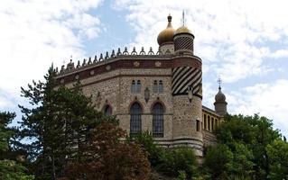 Bologna, Italien, 2017 - Schloss Rocchetta Mattei. Grizzana Morandi, Bologna, Italien. foto