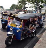 bangkok, thailand, 2019 - privater transport in bangkok. Thailand foto