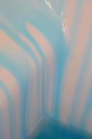 Waschtoilette blaue Flüssigkeit sauber Nahaufnahme Hintergrund hochwertige große Drucke foto