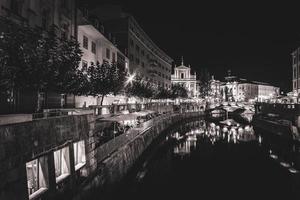 ljubiana stadtansicht foto