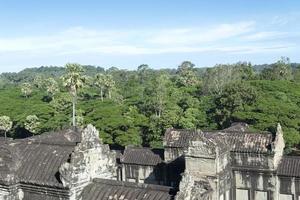 Wand von Angkor Wat. foto