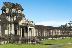 die Ruinen von Angkor Wat. foto