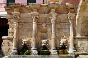 rethymno alter brunnen foto