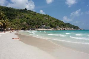 Sunrise Beach, Haad Rin Nai auf Koh Phangan Island, Thailand. foto