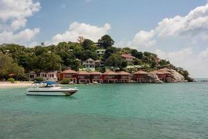 Resort in der Nähe von Sunset Beach auf Koh Phangan, Thailand. foto