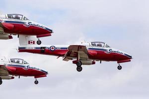 Snowbirds im Flug Kanada foto