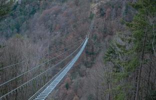 tibetische Stahlbrückenkonstruktion foto