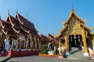 chiang mai thailand10 januar 2020wat saen mueang ma luang.wat saen mueang ma luang ist ein tempel in phaya mueang kaew, der könig von mangrai nr. 11 wurde als königliche Wohltätigkeitsorganisation für Phaya Saen Muang gegründet.