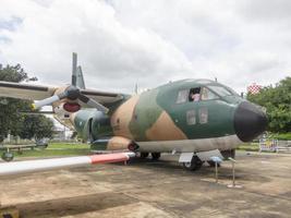 Royal Thai Air Force Museum Bangkok18. August 2018 Das Äußere des Flugzeugs hat viele große Flugzeuge. genauer zu lernen. am 18. august 2018 in thailand. foto