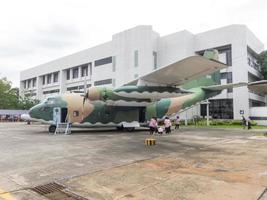 Royal Thai Air Force Museum Bangkok18. August 2018 Das Äußere des Flugzeugs hat viele große Flugzeuge. genauer zu lernen. am 18. august 2018 in thailand. foto