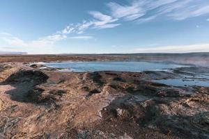 Geysir und Strokkur, Island foto