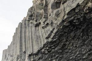 Strand von Reynisfjara, Südisland foto